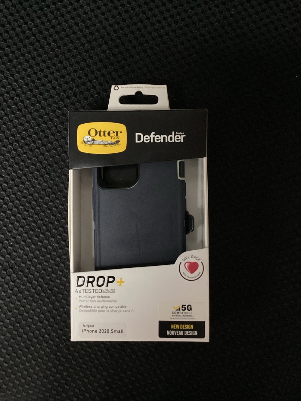 OtterBox Defender Drop+ Navy Blue Protective Case for iPhone 2020 Small